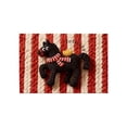 thumbnail image 2 of Weloille Year of the Horse Red Entryway Floor Mat 1.31'x1.97', Non-Slip Backing Absorbent Washable Welcome Mat, Stain Resistant Festive Rug for Entrance Hallway Front Porch, 2 of 6