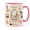 Black, variant on DTS TeeZworld Accent Mug Custom Name Ceramic Coffee Cup Beauty Lover Gift for Her