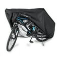 thumbnail image 1 of Funda impermeable para bicicleta para 1 o 2 bicicletas, fundas para bicicletas para almacenamiento exterior, 190T extra resistente, impermeable, antilluvia, polvo, protección UV, funda para, 1 of 5