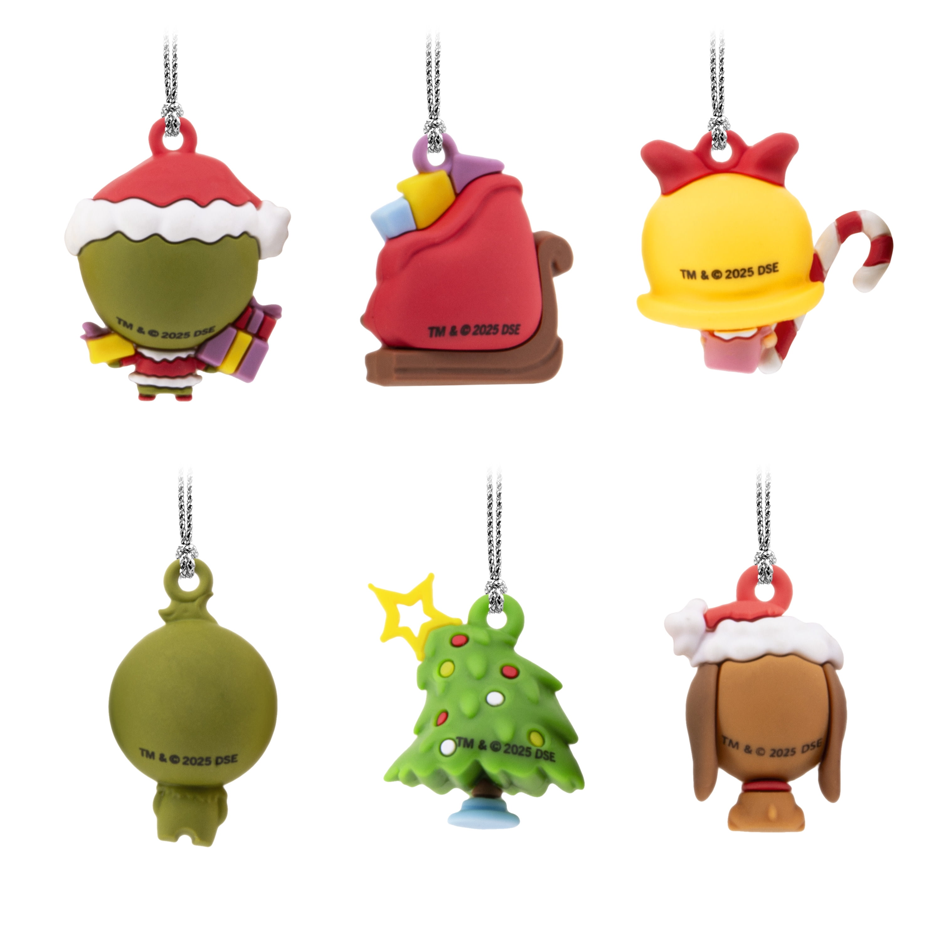 Hallmark Mini Ornaments (How The Grinch Stole Christmas!), 6 Count