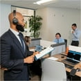thumbnail image 6 of JLab Epic Work Wireless Headset, ANC, 90+ Hr Playtime, Charging Hub, Quick Mute, Multipoint, PC/Laptop/Mobile, 6 of 13