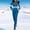 Blue, variant on Womens Winter Onesies Ski Jumpsuits Outdoor Sports Waterproof Snowsuit Removable Collar Coat Jumpsuit Army Black XL