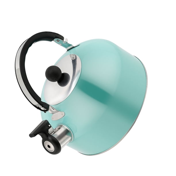 Hervidor Con Silbido, Capacidad De 3 Litros, Portátil, Parte Inferior Plana, Estufa Eléctrica, Tetera Superior, Segura Y Confiable Para Hervir Agua, Café