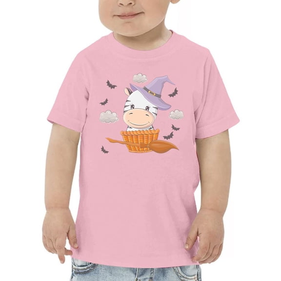 Cute Magic Zebra In Basket T-Shirt Toddler -Image by Shutterstock, 5 Toddler