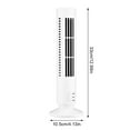 thumbnail image 3 of USB Standing Tower Fans Bladeless Floor Air Conditioner Tower Fan; Humidifier Energy-Saving Slim Design Conditioning Ventilator Fan White, 3 of 7