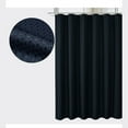 thumbnail image 5 of Teal Fabric Shower Curtain For Bathroom Weave Heavy Duty Cloth Hotel Luxury Weighted Polyester Bath Curtain Set With 12 Plastic Hooks Home Decor Christmas Gifts Of The Day, 5 of 9