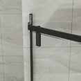 thumbnail image 5 of Spaco Frameless Shower Door 36 in.D x 36 in.W x 72 in.H Corner Shower Enclosure with Clear Tempered Glass Pivot Shower Door, Foldable Shower Door for Bathroom, Black, 5 of 5