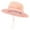 Pink, variant on Girls Sun Hats for Kids Ages 4-8 Outdoor Wide Brim Solar Fan Hat for Kids Solar Powered Fan Caps Sun Protective Bucket Hat Children Solar Fan Fishing Hat