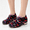 Purple, variant on Women's Waterproof Garden Shoes Slip-On Outdoor Clogs Rain Shoes PVC Cushioned Insole and grippy tread for wet grass, muddy yards, dog walks, and coop chores Red 6.5 Wide