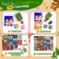 thumbnail image 4 of Kids Advent Calendar Christmas Jigsaw Puzzles, 144 Pieces Christmas Puzzles for Adult Kids, Advent Calendars Countdown Gifts for Adult Boys Girls, 4 of 9