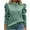Mint Green, variant on Women's Puff Long Sleeve Hoodies 2025 Fall Slim Fitting Casual Pullover Sweatshirt with Drawstring Olive Green