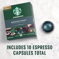 thumbnail image 4 of Starbucks by Nespresso Vertuo, Espresso Roast, Dark Roast Nespresso Pods, 10 Count, 4 of 11