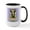 White/Black Inside, variant on CafePress - Easter Egg Cookies Kangaroo Large Mug - 15 oz Ceramic Large White Novelty Mug