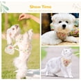 thumbnail image 7 of Small Dog Harness and Leash Set No Pull Puppy Harness Step-in Adjustable Puppy Cat Dog Vest Harnesses Soft Mesh Breathable Dog Harness Backpack Pet Harness for Puppies Small Medium Dogs, 7 of 7