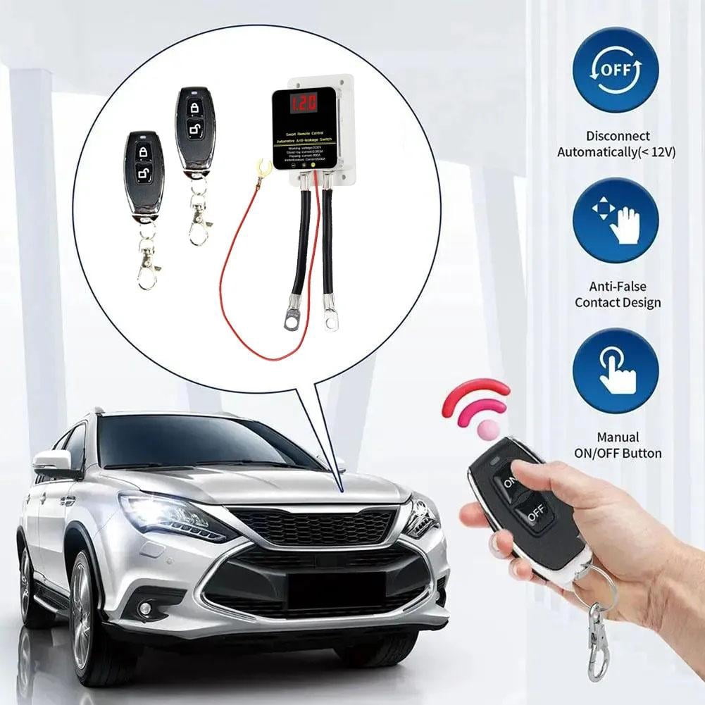 Car Battery Disconnect Cut Off Isolator Master Switch Control 2 WirelAUSELLER