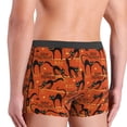 thumbnail image 4 of Men's Boxer Briefs, halloween elements cat Soft Comfy Mens Underwear Boxer Briefs Breathable With Widen Waist, 4 of 7