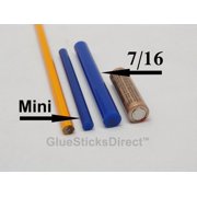 GlueSticksDirect® Translucent Peach Colored Glue Sticks for Glue Gun, Mini 5/16 X 4 24 Sticks