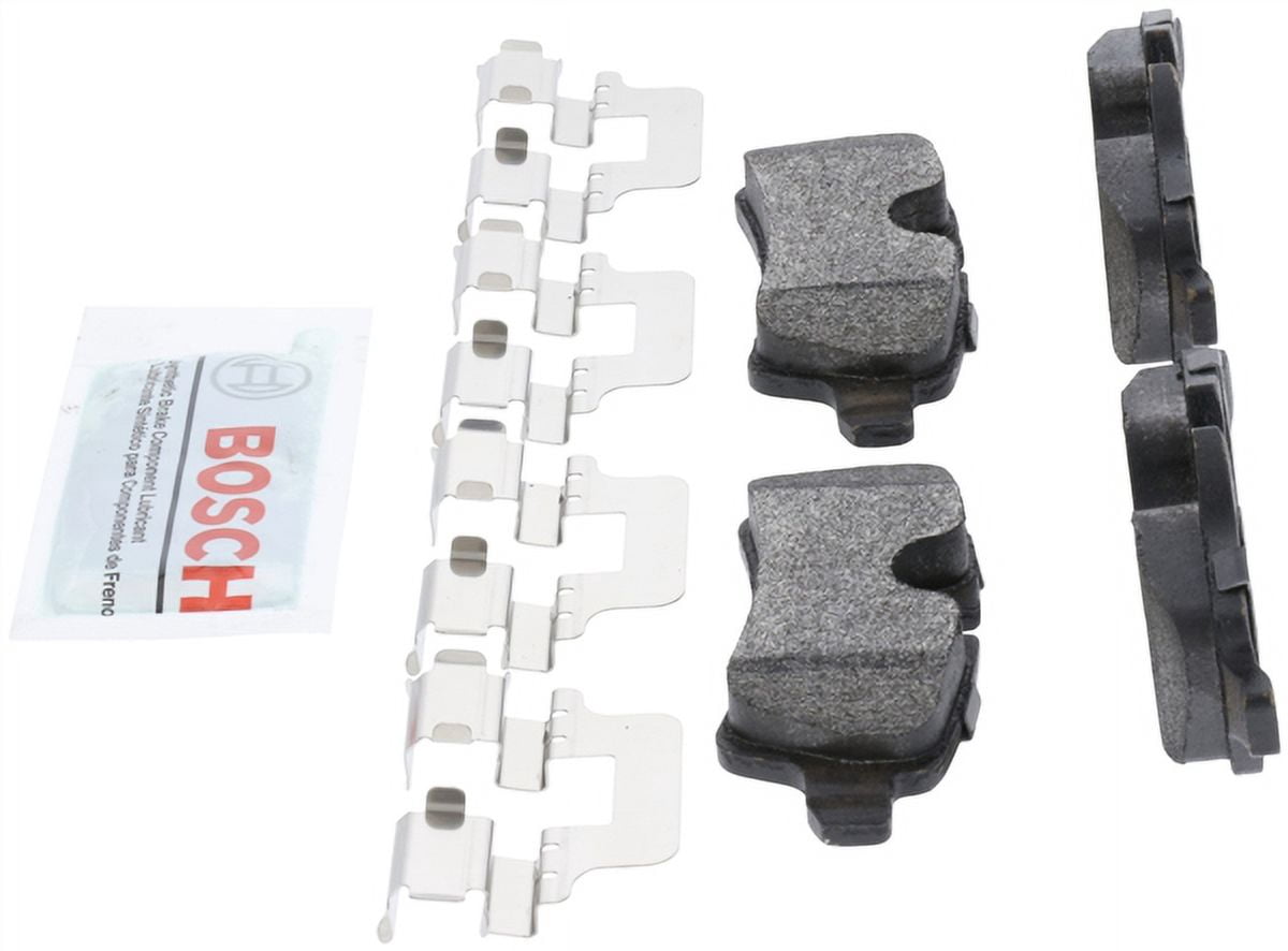 Bosch BE1309H Bosch Blue Semi-Metallic Brake Pads with Hardware