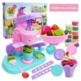 thumbnail image 1 of Children DIY Plasticine Noodle Maker Ice Cream Machine Mold Play Toy Fun, 1 of 2