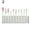 2#, variant on UDIYO 10Pcs Pro Nail Art Grinding Drill Bits Electric Manicure Bullet Polishing Set