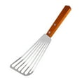 thumbnail image 1 of Spatule en Acier Inoxydable Large et Fine avec Spatule Fendue Légère et Durable Design Biseauté, 1 of 8