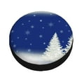 thumbnail image 3 of Bingfone Christmas Fir Tree Spare Tire Cover Weatherproof Universal Wheel Protectors For Rv Camper Travel Trailer Suv Truck 16 Inch, 3 of 9