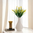thumbnail image 4 of Qiangzon Faux Calla Lily, Artificial Flowers for Outdoors, Fake Plants UV Resistant, Faux Plastic Flowers, Indoor Outside Planter Home Porch Summer Decor, Yellow, 4 of 6