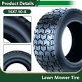 thumbnail image 6 of Hi-Run SU12 16X7.50-8 2PR Light Duty Lawn and Garden Tire, 6 of 7