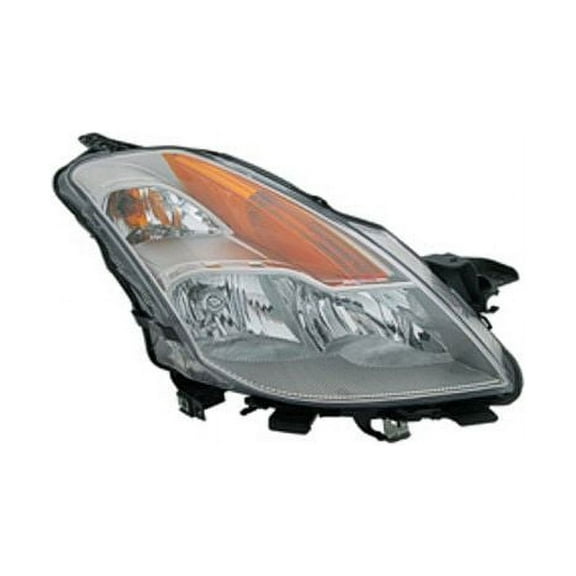 Right Passenger Side Headlight Assembly - Compatible with 2008 - 2009 Nissan Altima
