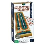 Cribbage Set - Solid Wood, Deluxe Lightly Used Condition