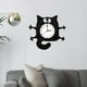 thumbnail image 1 of Reloj de pared de dibujos reloj de pis que no hace tictac, para dormitorio, oficina, hogar, pared, decoración de cocina perfecl Relojes de pared, 1 of 8