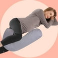 thumbnail image 4 of Orthopedic V Shaped Pillow with Matching for Back Shoulder and Neck Support ideal for Nursing Pregnancy and Comfortable Sleeping, 4 of 4