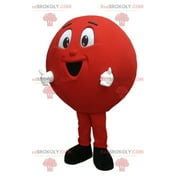 BIGGYMONKEY Balloon Bowling Ball Big Red Ball Mascot