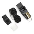 thumbnail image 1 of Basketball Referee Whistle, Survival Whistle, Camping Whistle, Emergency Whistle, Rescue Whistle, Black and Gold, 1 of 4