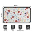 thumbnail image 5 of Pioneer Flower Floral Print Pattern Door Rugs,Washable Non Slip Door Mats Indoor,Decorative Door Mats,Entry Mat Indoor for Entrance,Bedroom,Kitchen,Bathroom,30"x17", 5 of 6