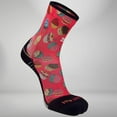 thumbnail image 3 of Zensah CUpcakes Socks (Mini Crew) S / Coral, 3 of 3