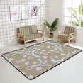 thumbnail image 4 of SKYSONIC Area Rug Eiffel Tower Hearts and Rose Nursery Rug Floor Mat Kids Playing Mat 5'x 3'3" (60 x 39 in) for Living Room Bedroom, 4 of 6