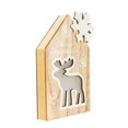 thumbnail image 2 of Xihbxyly Lámpara de Papá Noel de Madera, Luz Cálida Amarilla, Material Ecológico, Decoración para Fiestas Navideñas, Decoración Del Hogar, Ambiente Festivo, Funciona con Pilas (No Incluye Pilas), Tam, 2 of 3