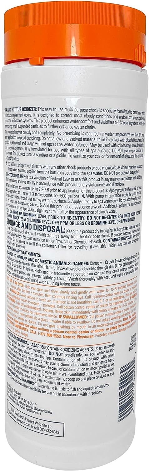 SpaGuard Enhanced Shock (2 lb)