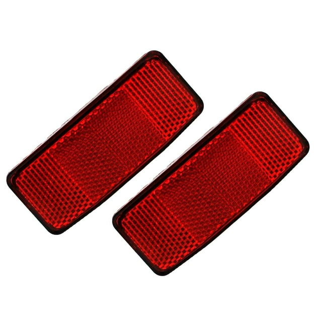 2x Bike Reflectors for Night Riding Reflectors Universal Safety Reflectors for Mountain Road Bikes Folding Bike Adults Bikes Walking