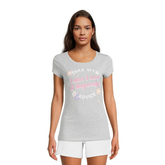 Women's Take My Advice Short Sleeve Graphic T-Shirt