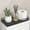 Black, variant on GLAMLUXE 13” Oak Wood Toilet Paper Basket with Metal Frame, Narrow Bathroom Toilet Tank Tray for Toilet Paper, Wipes & Decor, Black