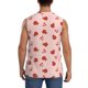 thumbnail image 4 of Fotbe Ladybug With Flower Men's Camiseta sin Mangas Estampada para Hombres, Playera Casual para Gimnasio, Entrenamiento, Playa-Medium, 4 of 7
