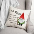 thumbnail image 3 of Creative Products Garden Gnome Rules 16 x 16 Spun Poly Pillow, 3 of 3