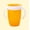 orange, variant on 360 Degrees Can Be Rotated Baby Learning Drinking Cup with Double Handle Silicone Drinking Cup Anti-Choking Drinking Cups