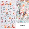 thumbnail image 1 of Pegatinas de Arte de uñas de Navidad en relieve 5D, invierno, Año Nuevo, rojo, Santa Claus, árbol, pingüinos, muñeco de nieve, calcomanías deslizantes, GLJI-5D DE MANICURA, 1 of 4