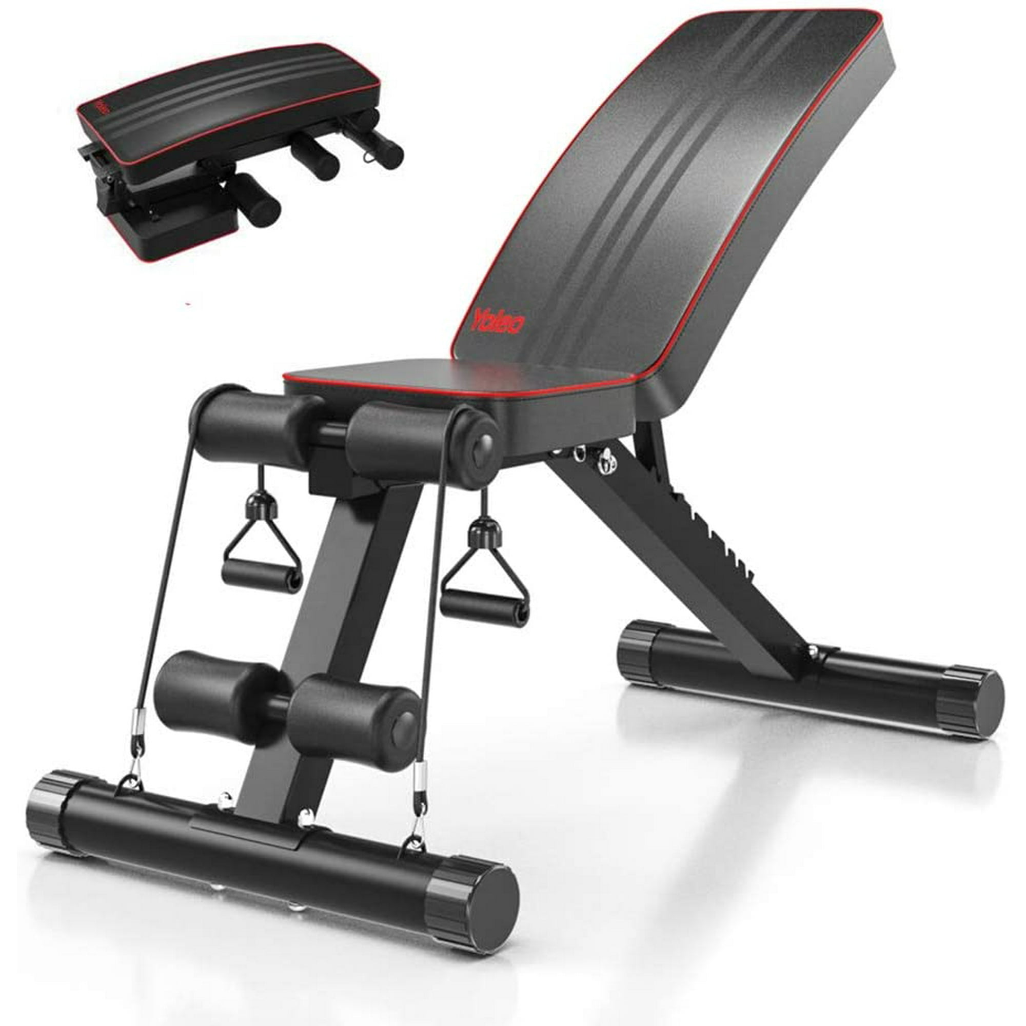 Yoleo Sit Up Abs Adjustable Bench Press