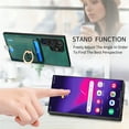 thumbnail image 6 of ELEHOLD Leather Case for Samsung Galaxy S23 Magnetic Detachable Card Holder Magnetic 2 in 1 Wallet Case with Ring Holder Kickstand Compatible with Mag Safe Shockproof Cover,green, 6 of 8