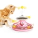 thumbnail image 4 of Tocadiscos Para Gatos, Juguete Con Fugas De Comida, Alimentador Lento Para Mascotas Con Divertidas Bolas Giratorias, Juguete De Pista Para Gatos, Dispensador De Comida Multifuncional Y Juguete Minnieouse PT001632-01, 4 of 6