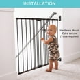 thumbnail image 6 of Toddleroo by North States 28.68"-47.85" Easy Swing & Lock Baby Safety Gate Series 2, Metal, 6 of 9